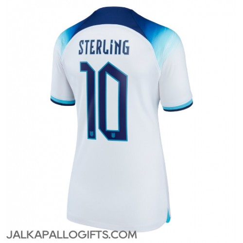 Englanti Raheem Sterling #10 Kotipaita Naiset MM-kisat 2022 Lyhythihainen
